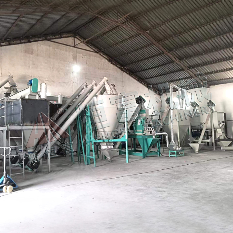 讚比亞（yà）顆粒飼料加工機組