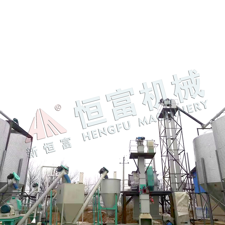 陝西渭南時產5噸粉狀飼料機組