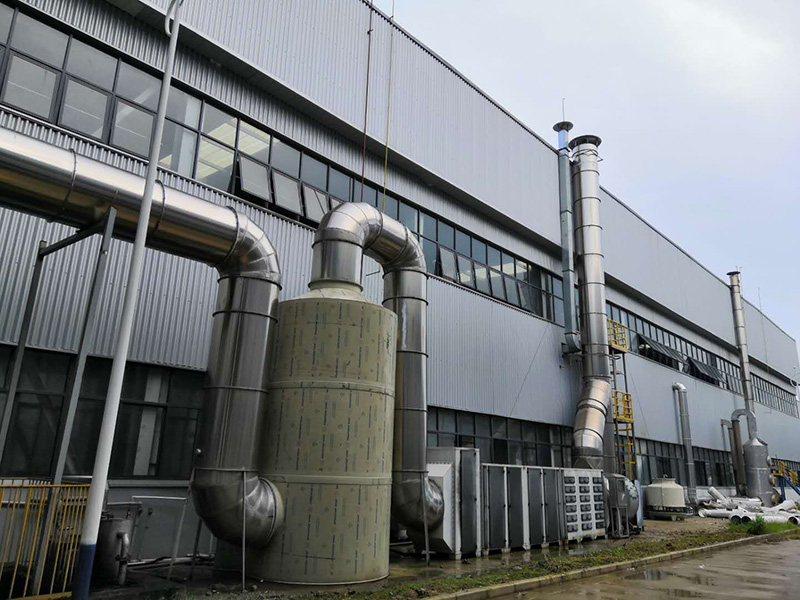 汽車配件製造廠廢氣處理工程