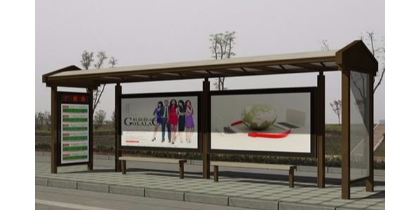 邯鄲市雞澤（zé）縣定（dìng）製公交候車（chē）亭（tíng）、站牌、垃圾箱等街具