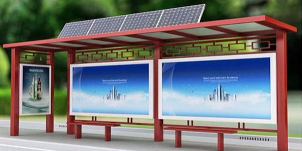 滄州市（shì）滄縣定製公交候車亭、站牌、垃圾箱等街具