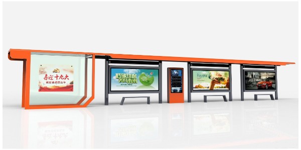 淺析新型候車亭，公交站台燈箱（xiāng）的（de）作用