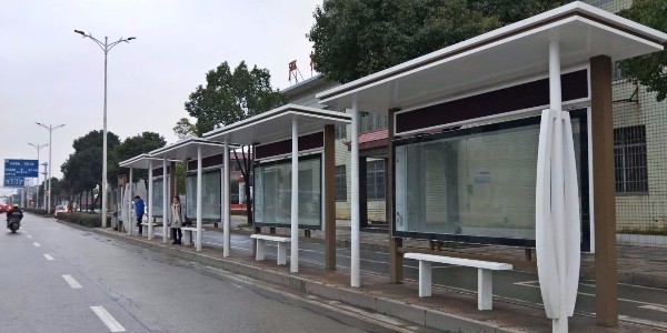 三門峽陝縣公交候車亭、站牌、垃圾箱等街具（jù）